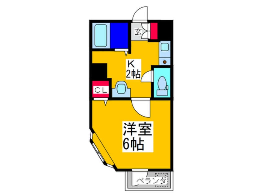 間取図 メゾンサイプレスⅡ