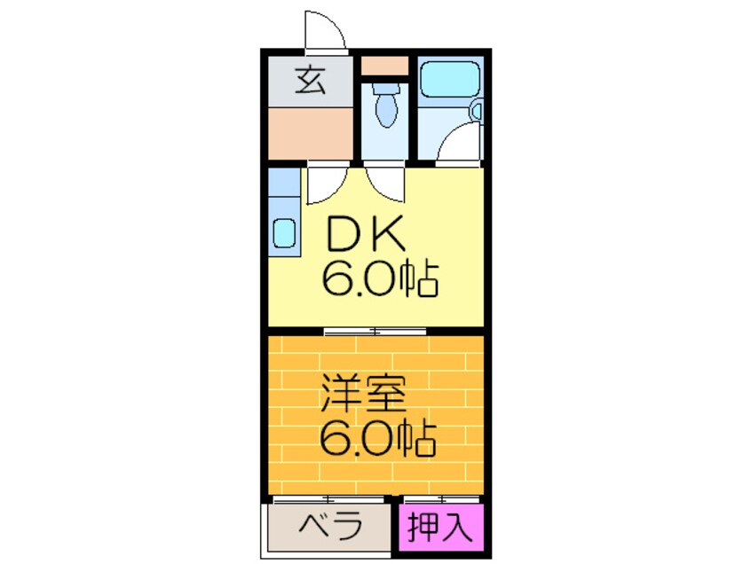 間取図 ロイヤルハイツ山之内