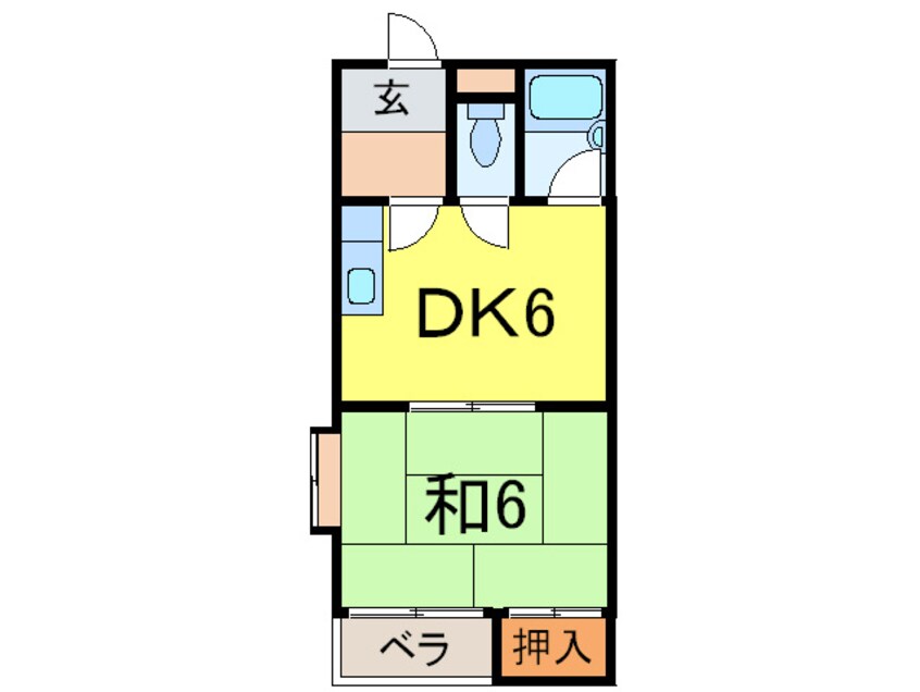 間取図 ロイヤルハイツ山之内