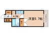 ヴィラ田辺２号館 1Kの間取り