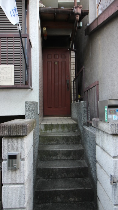 エントランス部分 淀の原町貸家