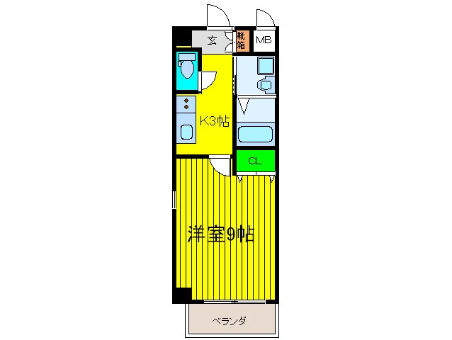 間取り図 サザンクレスト堺