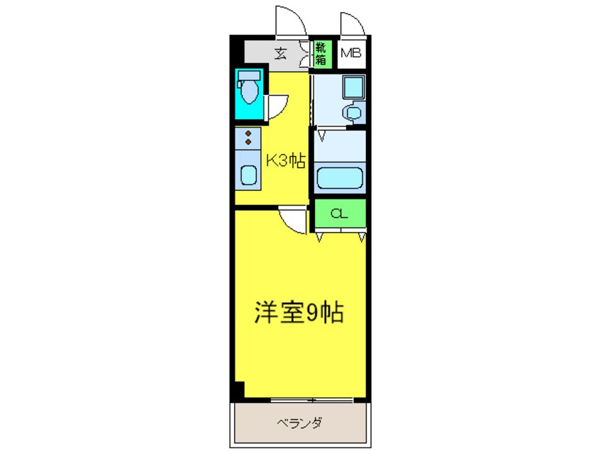 間取図 サザンクレスト堺