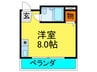 サンシャイン香里園２ 1Rの間取り