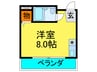 サンシャイン香里園２ 1Rの間取り
