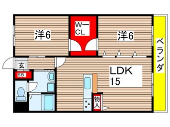 間取図 シティハイツ武庫之荘