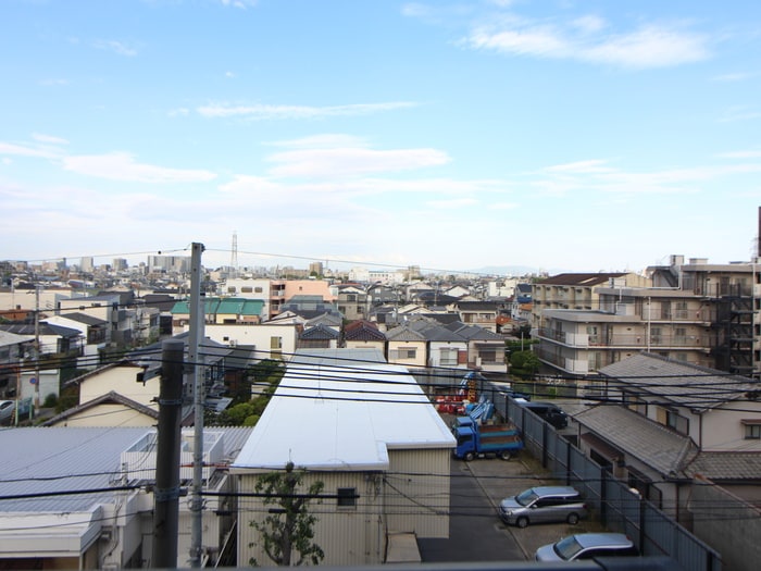 室内からの展望 シティハイツ武庫之荘