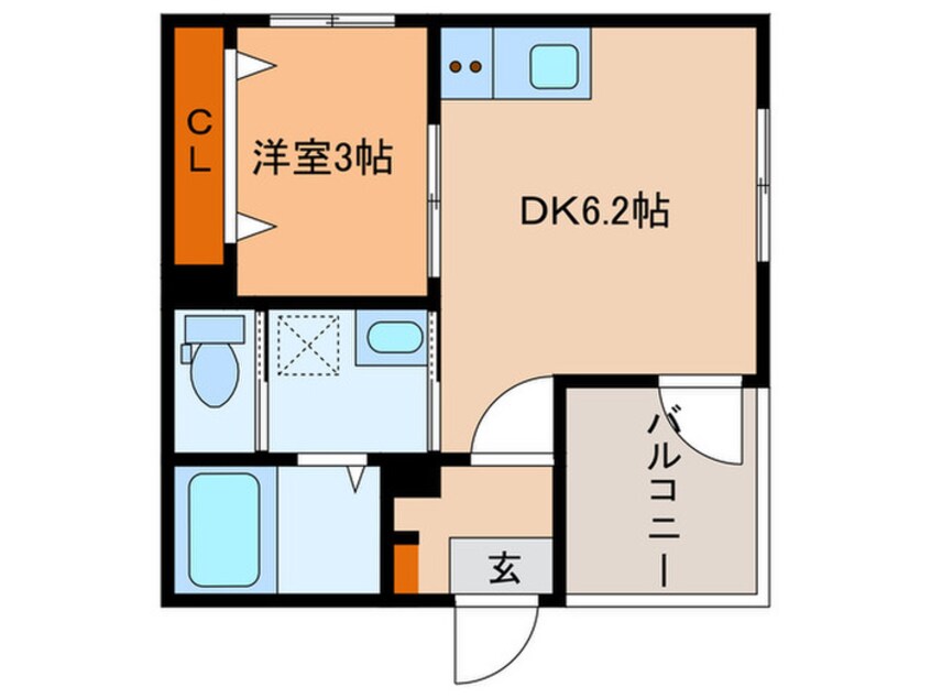 間取図 NEXSTAGE長田