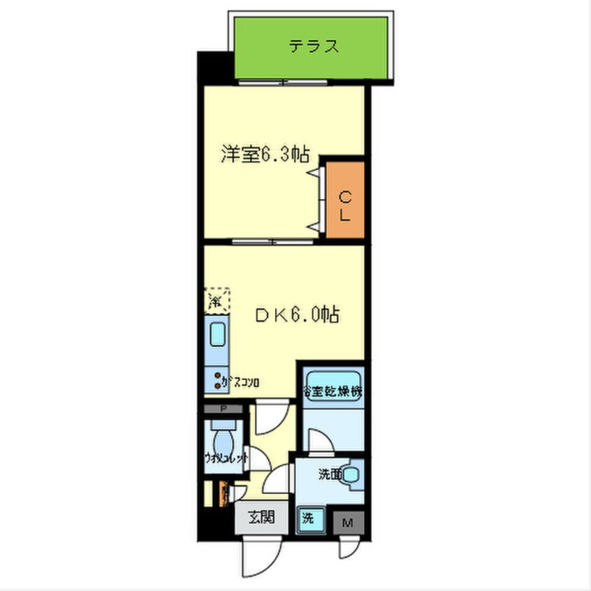 間取図 サンセール・ヴィラ