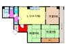 センチュリ－プラザ 3LDKの間取り