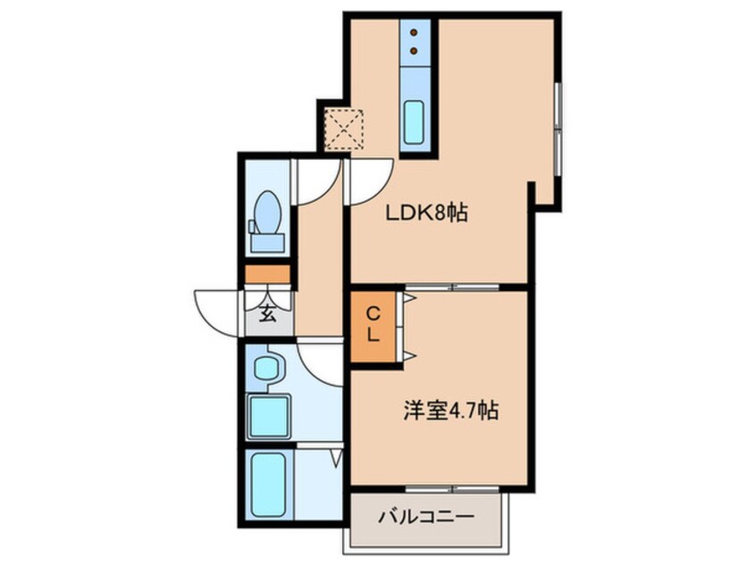 間取図 Ｋｅｙビレッジ東鳴尾