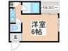 ＴＨＥＣＩＴＹ弁天町 1Rの間取り