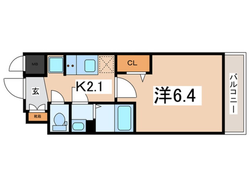 間取図 ララプレイス天王寺ルフレ