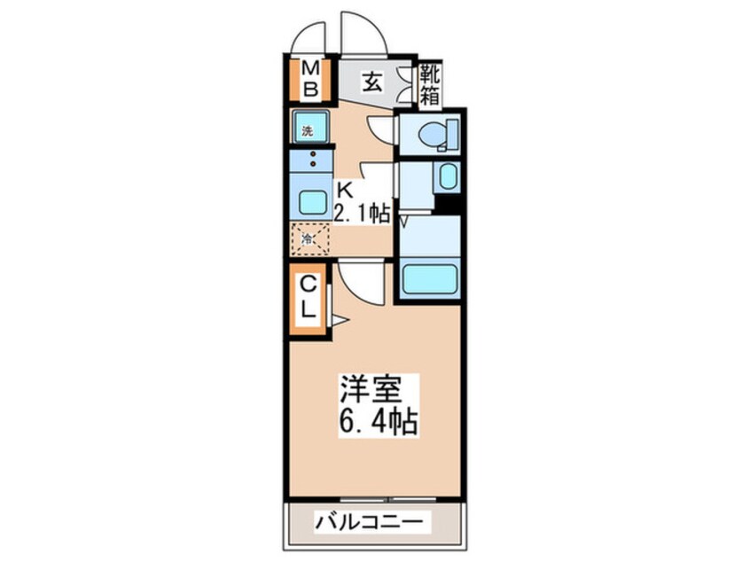 間取図 ララプレイス天王寺ルフレ