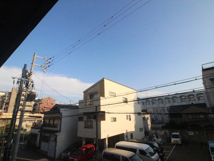 室内からの展望 ララプレイス天王寺ルフレ