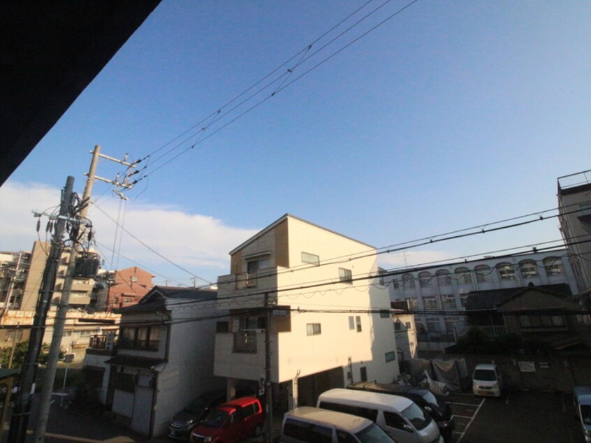 室内からの展望 ララプレイス天王寺ルフレ
