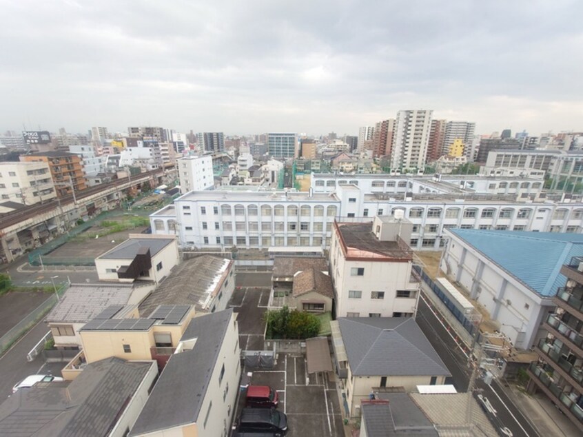 室内からの展望 ララプレイス天王寺ルフレ