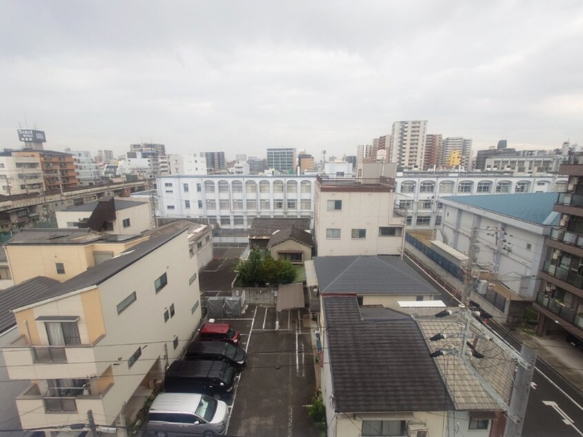 室内からの展望 ララプレイス天王寺ルフレ