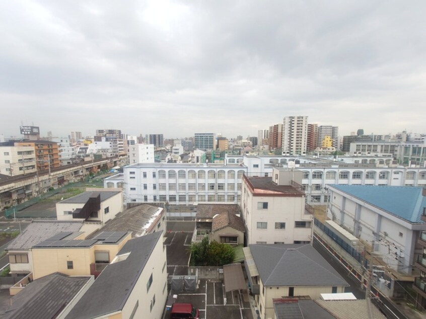 室内からの展望 ララプレイス天王寺ルフレ