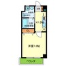 Ritz新今里 1Kの間取り