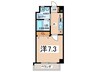 Ritz新今里 1Kの間取り