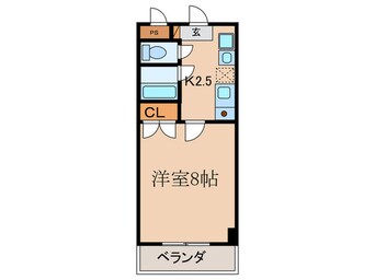 間取図 プラネット城陽