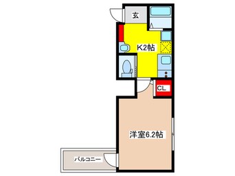 間取図 仮)東大阪御幸町PJ