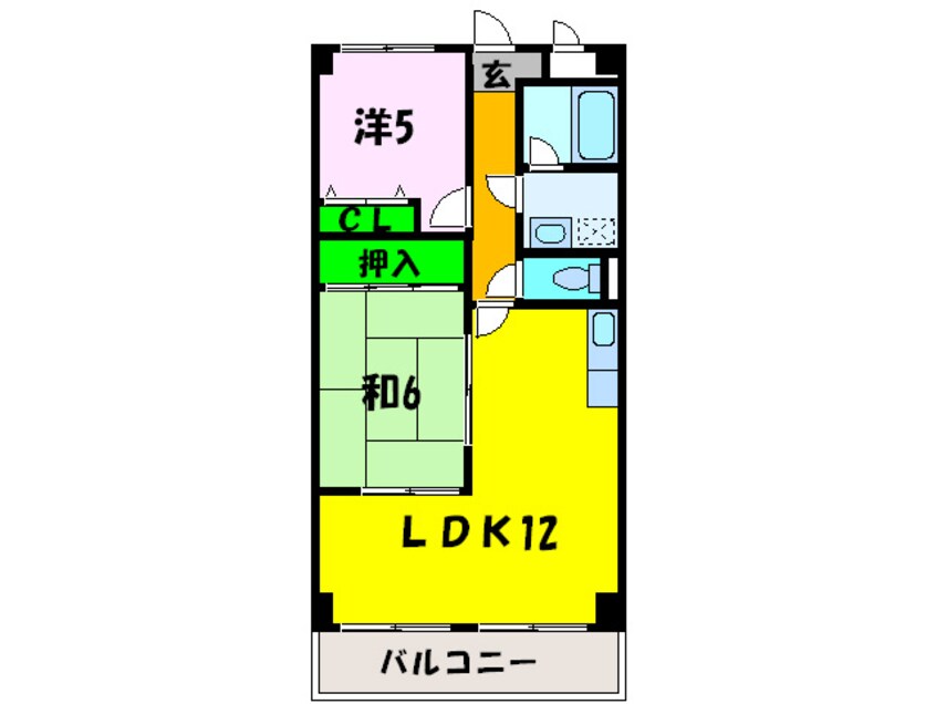 間取図 ホルティ上野芝