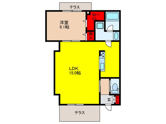 間取り図 ヴィルシーナ