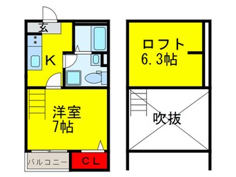 間取図 サングレイス南清水