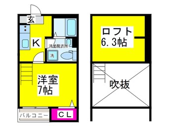 間取図 サングレイス南清水