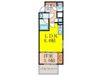 間取図 SERENiTE新大阪