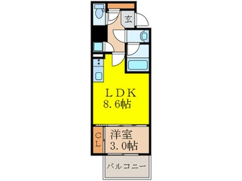 間取図 SERENiTE新大阪