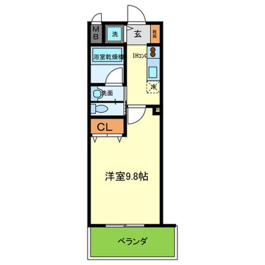 間取図 ｻｲﾌﾟﾚｽ小阪駅前