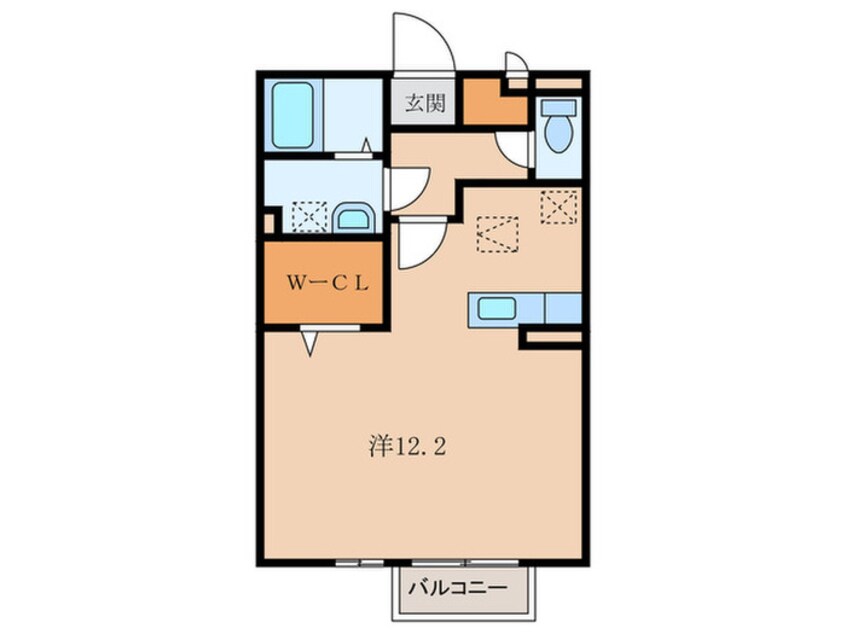 間取図 ベルク－ル大塚