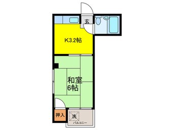 間取図 サンシティ－針中野