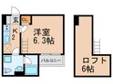 クラスティーネ帝塚山東の間取図