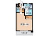 Ritz小阪 1Kの間取り