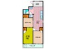 田中第二マンション 3DKの間取り