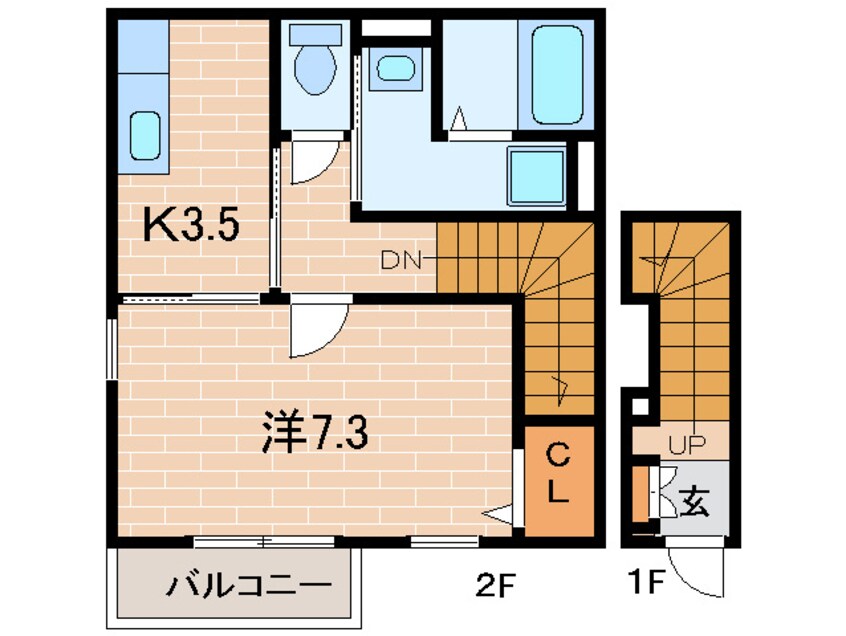 間取図 セレ－ノ西台