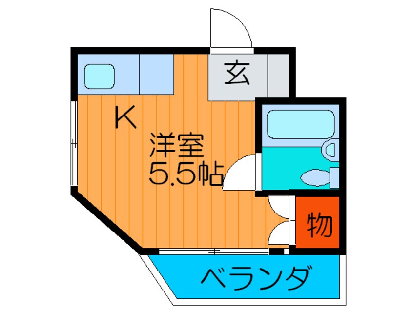 間取図 レジェンド新北野