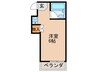 レジェンド新北野 1Rの間取り