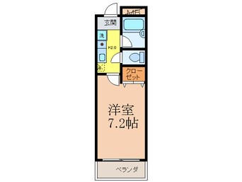 間取図 エアフォルク沢良宜