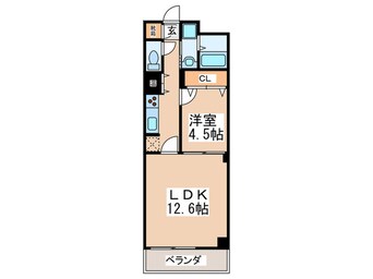 間取図 グランピアミュ－ズ