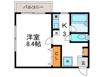 間取図 メゾン５