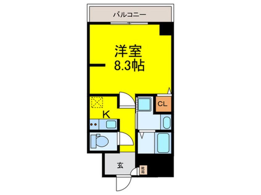 間取図 エヌエムキャトフヴァン