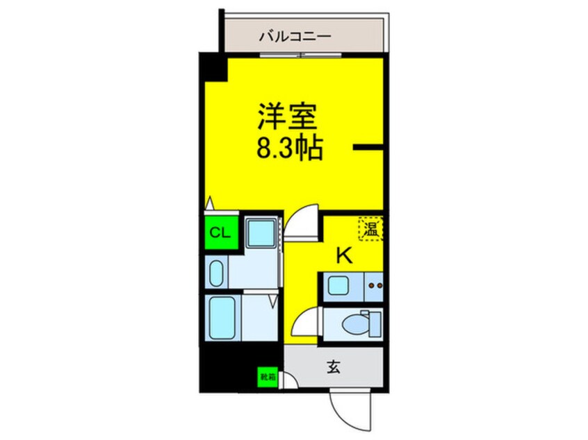 間取図 エヌエムキャトフヴァン