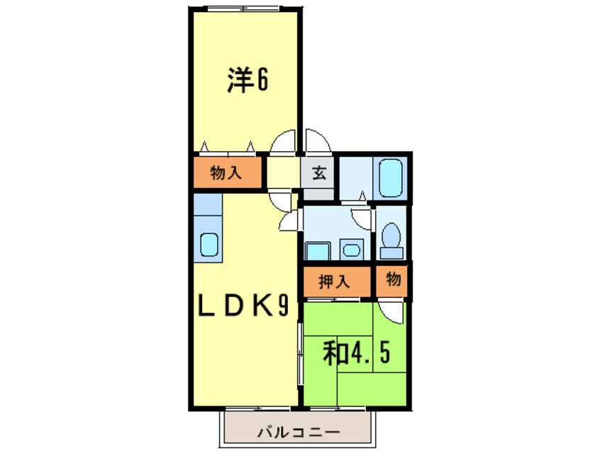 間取図 マドレ・ミホ