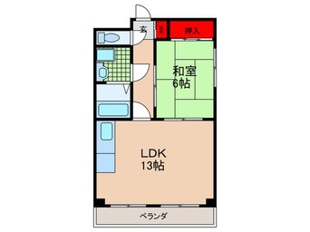 間取図 グレイスガーデン新森Ⅱ号館