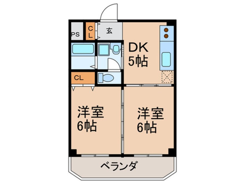 間取図 クレッセント